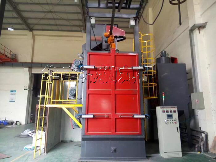 Q3750環(huán)保型吊鉤式拋丸機的設計優(yōu)勢是什么？