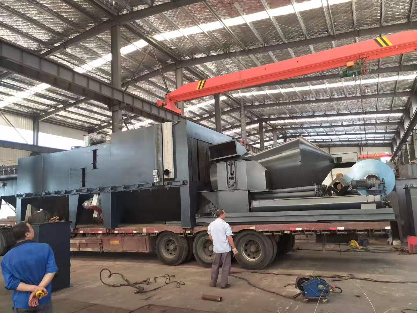 通遼市履帶式拋丸除銹清理機_通遼市履帶式噴丸設(shè)_通遼市履帶式噴砂機_通遼市履帶式拋丸機振動大的原因